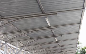 installing The Drove metal roofing